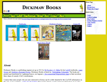Tablet Screenshot of dickimaw-books.com